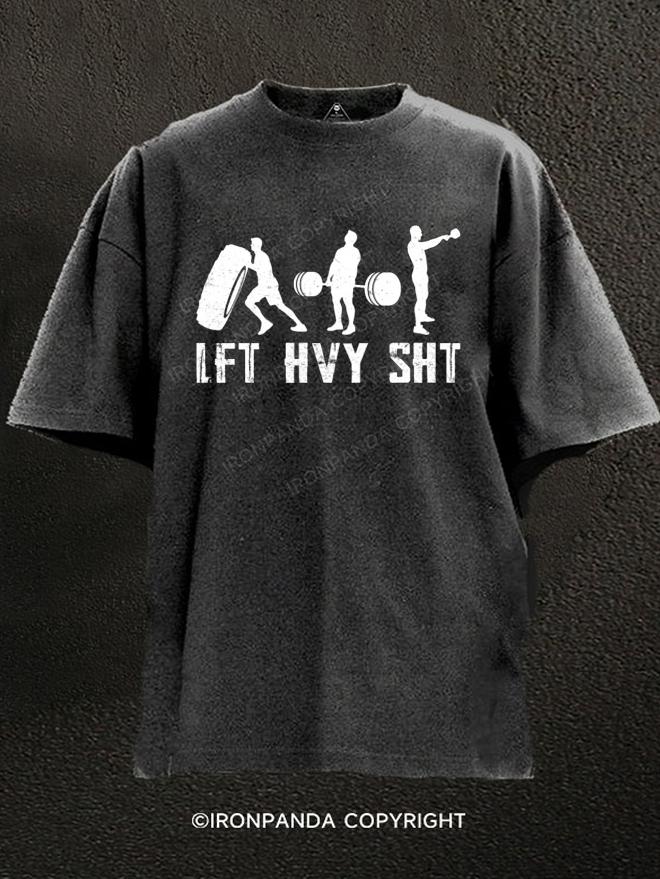 LEF HVY SHT Washed Gym Shirt