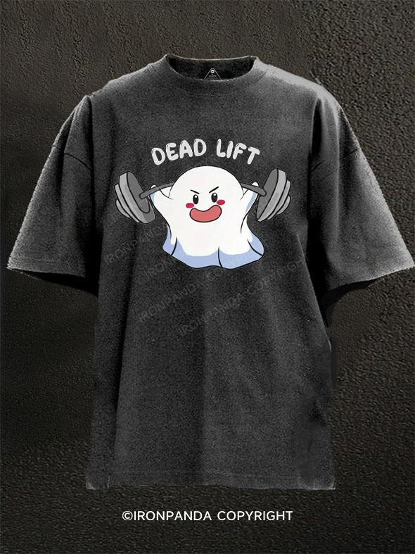 Dead Lift Ghost Washed Gym Shirt