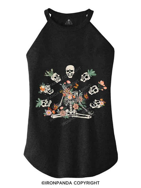 MEDITATION TRI ROCKER COTTON TANK