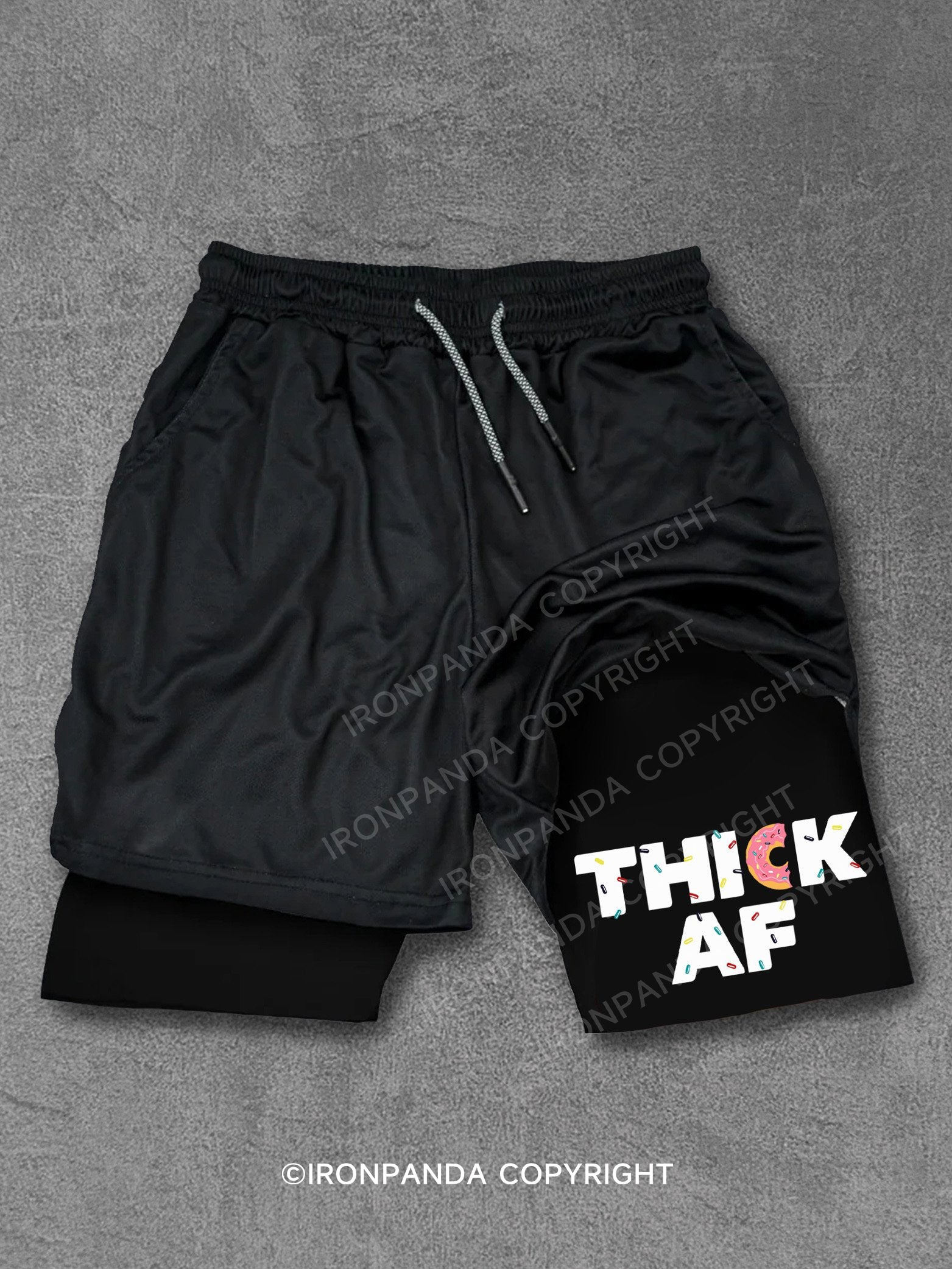 thick af Performance Training Shorts