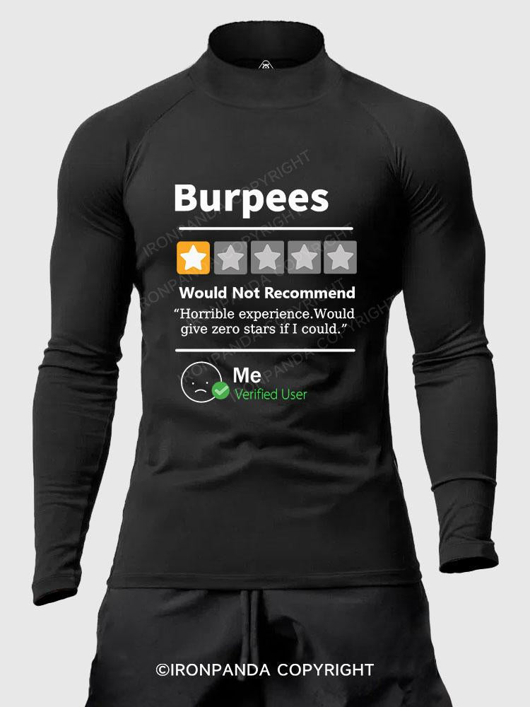 BURPEES REVIEWED Men's Fitted Mock