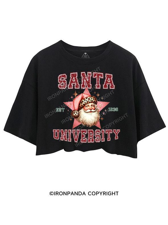 SANTA UNIVERSITY CROP TOPS