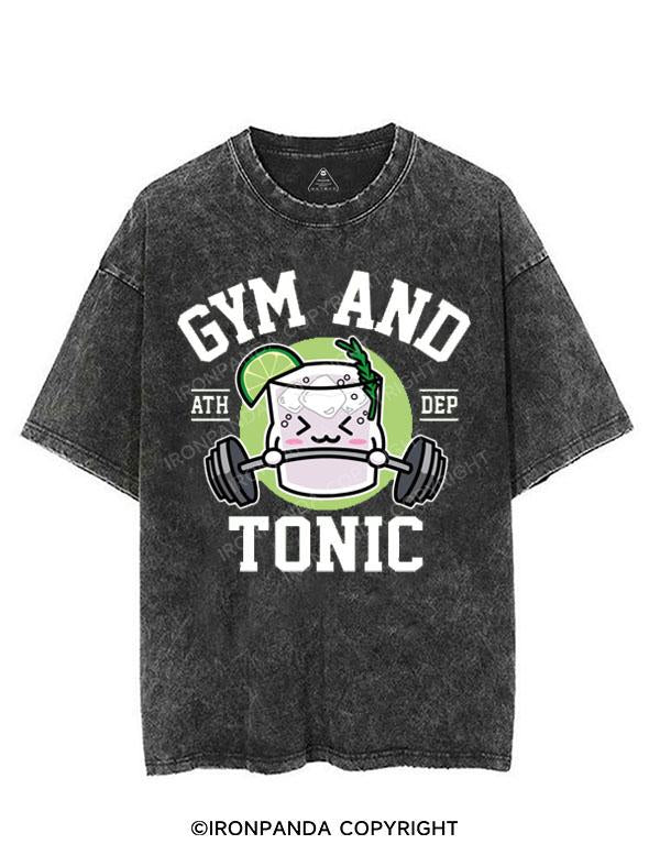 GYM AND TONIC VINTAGE GYM SHIRT