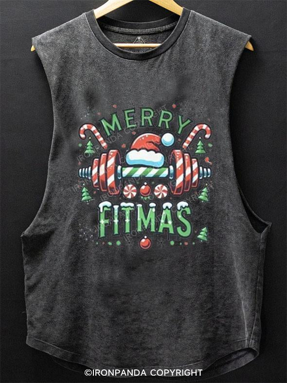 MERRY FITMAS SCOOP BOTTOM COTTON TANK