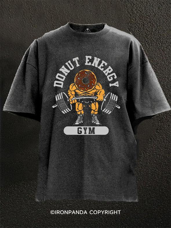 Donut Energh  Washed Gym Shirt