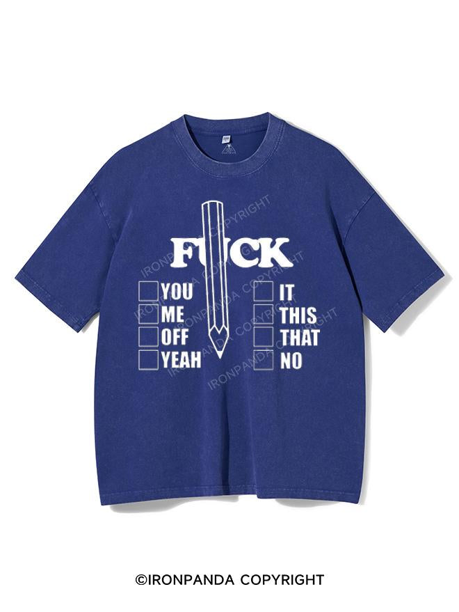 PICK YOUR FUCKING MOOD VINTAGE GYM SHIRT