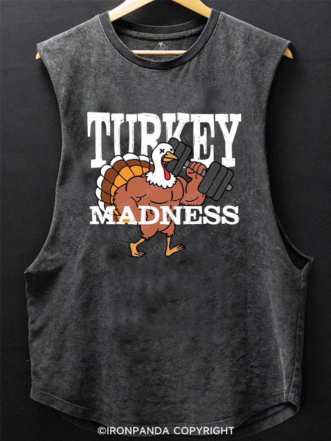 Turkey Madness SCOOP BOTTOM COTTON TANK