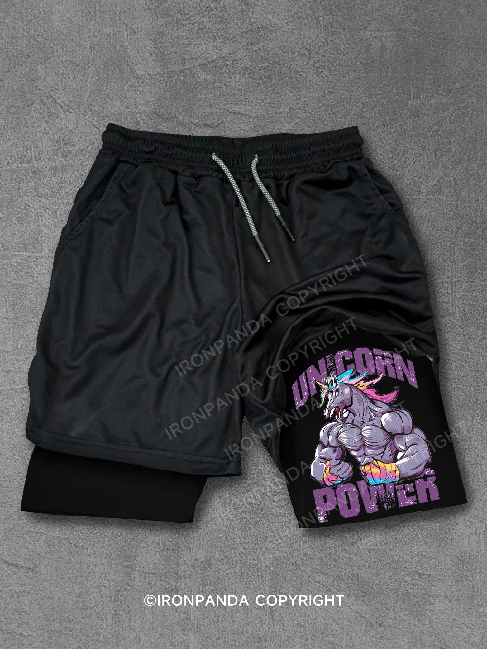 unicorn power Performance Training Shorts