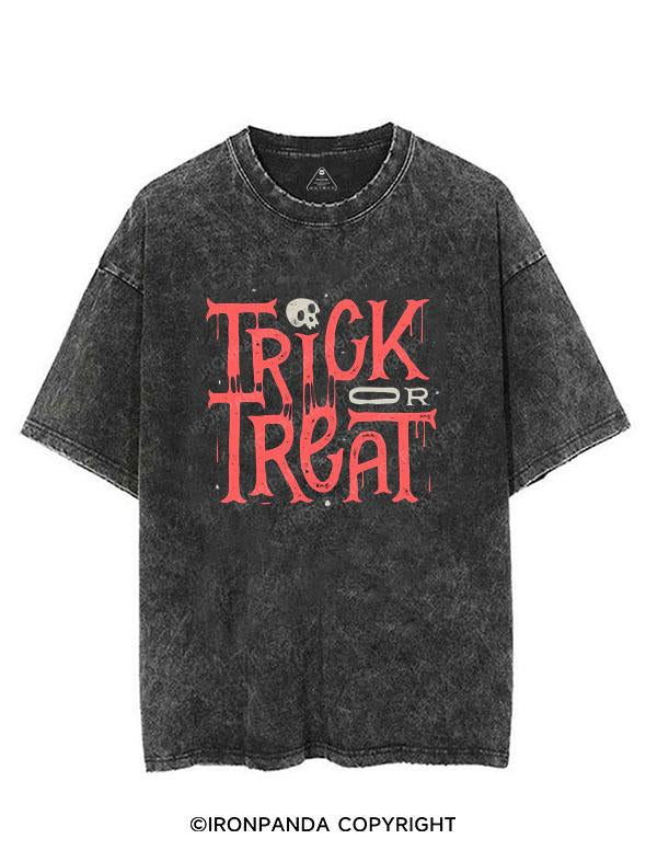 TRICK OR TREAT VINTAGE GYM SHIRT