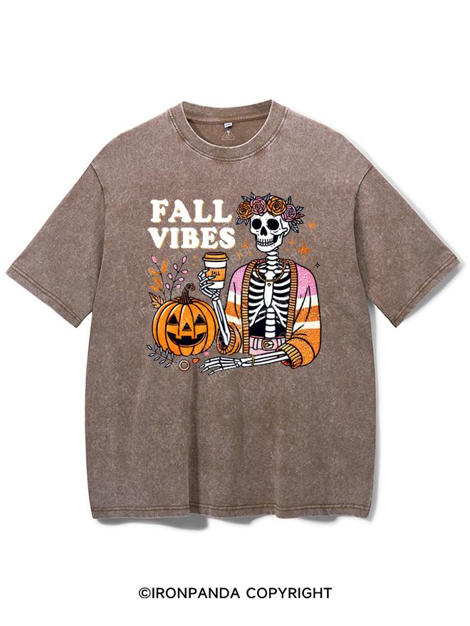 FALL VIBES VINTAGE GYM SHIRT