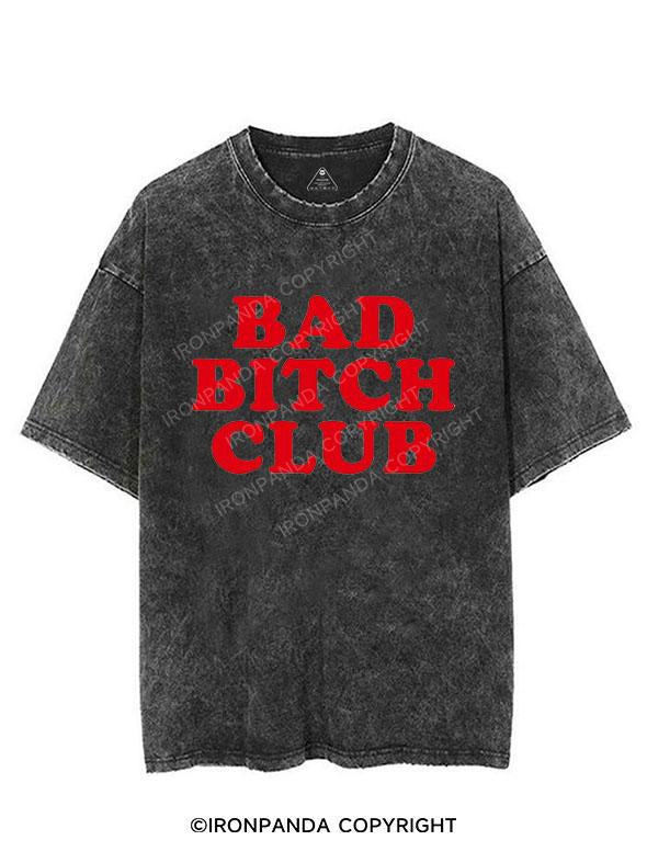 BAD BITCH CLUB VINTAGE GYM SHIRT