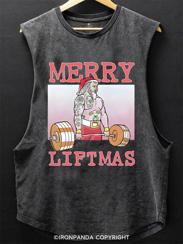 Merry Christmas SCOOP BOTTOM COTTON TANK