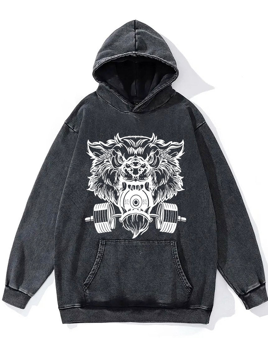 Tiger Washed Gym Hoodie