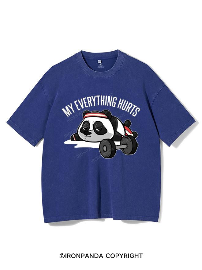 MY EVERYTHING HURTS VINTAGE GYM SHIRT