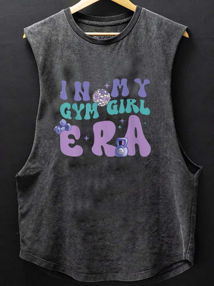 In My Gym Girl Era SCOOP BOTTOM COTTON TANK