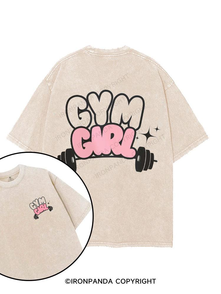 Gym Girl printed Gym Shirt