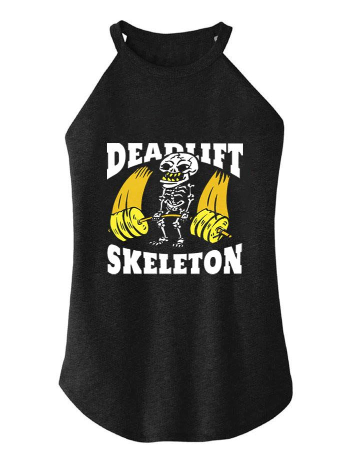 SKELETON DEADLIFT ROCKER COTTON TANK