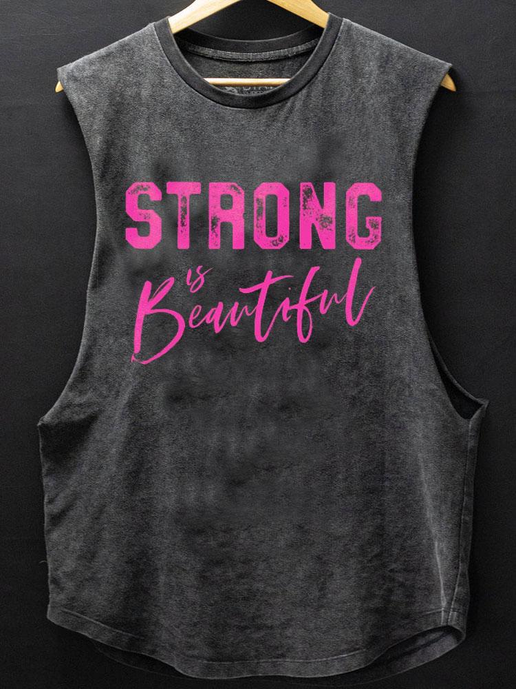 Strong is Beautiful Scoop Bottom Cotton Tank