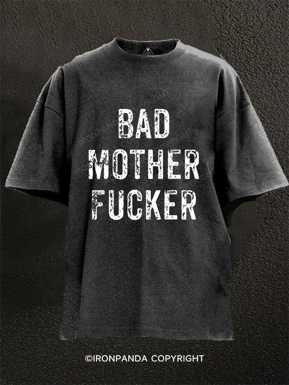 Bad Mother Fucker Washed Gym Shirt