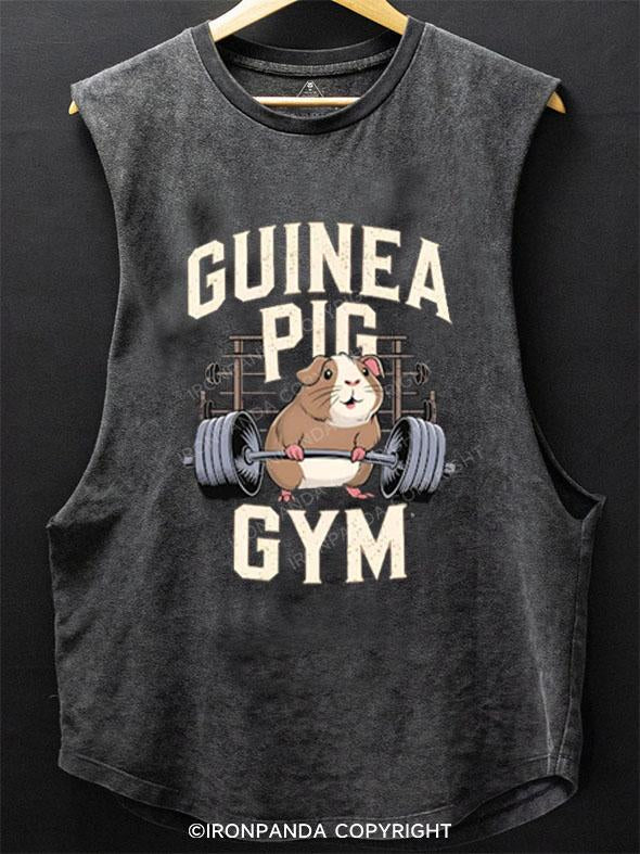 GUINEA PIG GYM SCOOP BOTTOM COTTON TANK