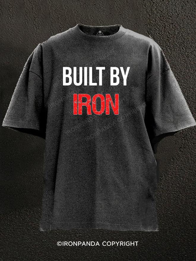 Built By Iron Washed Gym Shirt