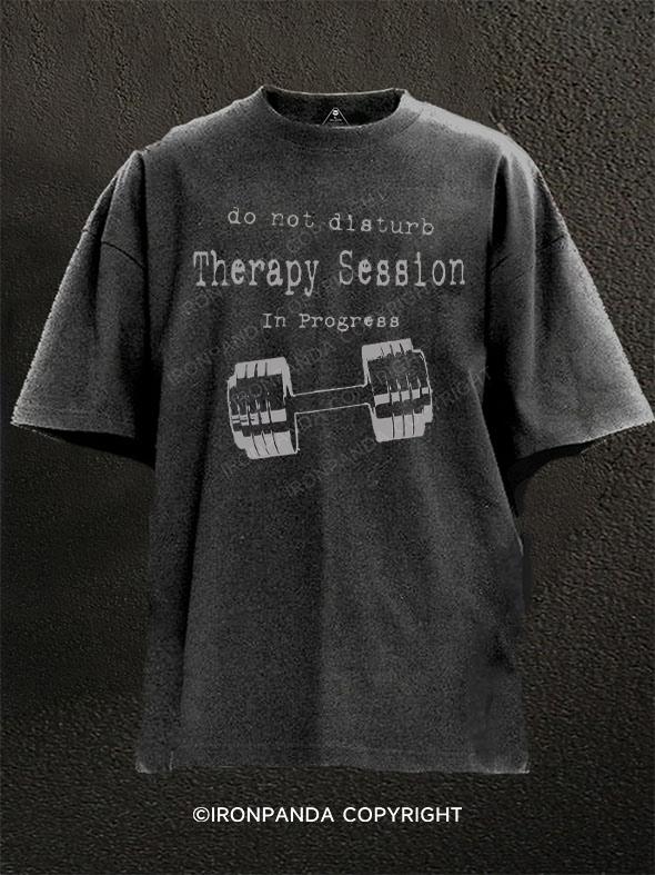 Therapy Session Workout Washed Gym Shirt