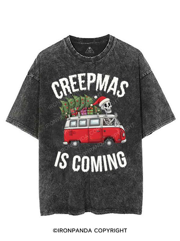 CREEPMAS IS COMING VINTAGE GYM SHIRT