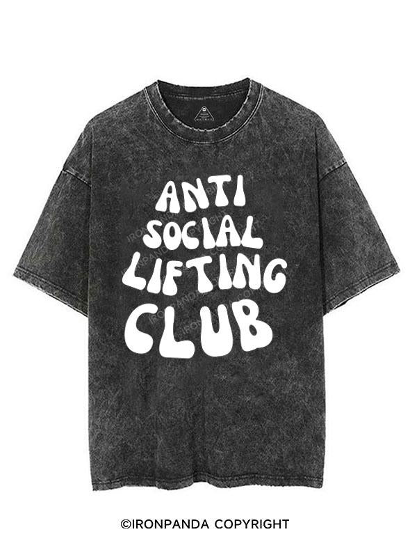 ANTI SOCIAL LIFTING CLUB VINTAGE GYM SHIRT