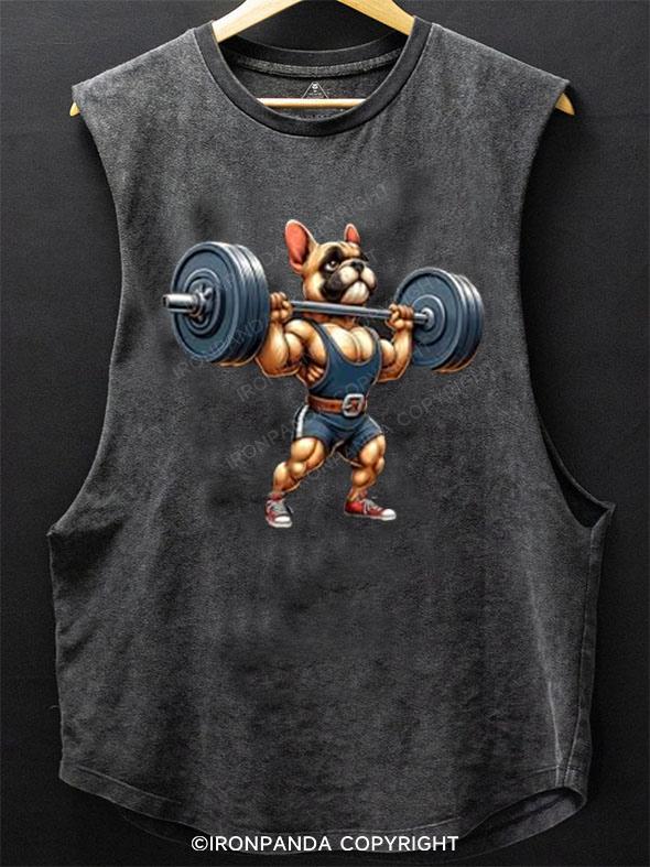 Bulldog Weightlifting SCOOP BOTTOM COTTON TANK