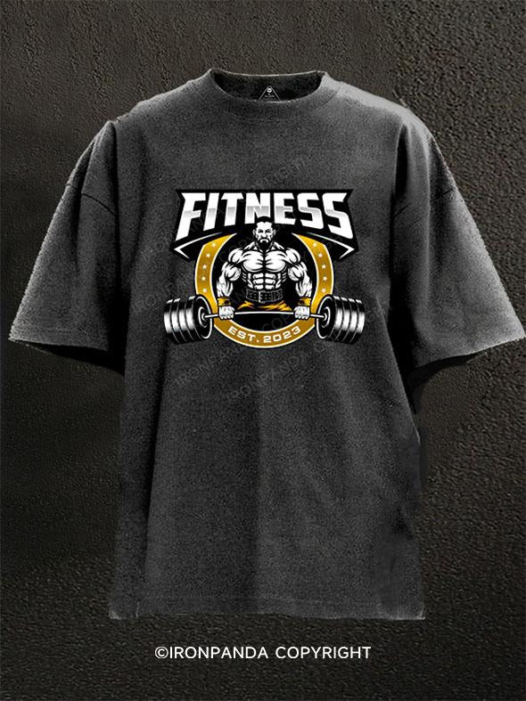 Fitness Washed Gym Shirt