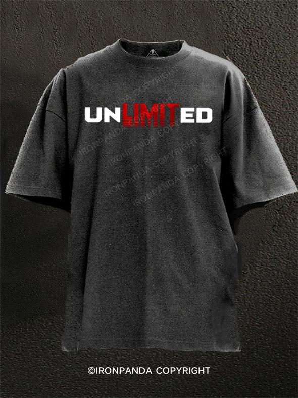 Unlimited Washed Gym Shirt