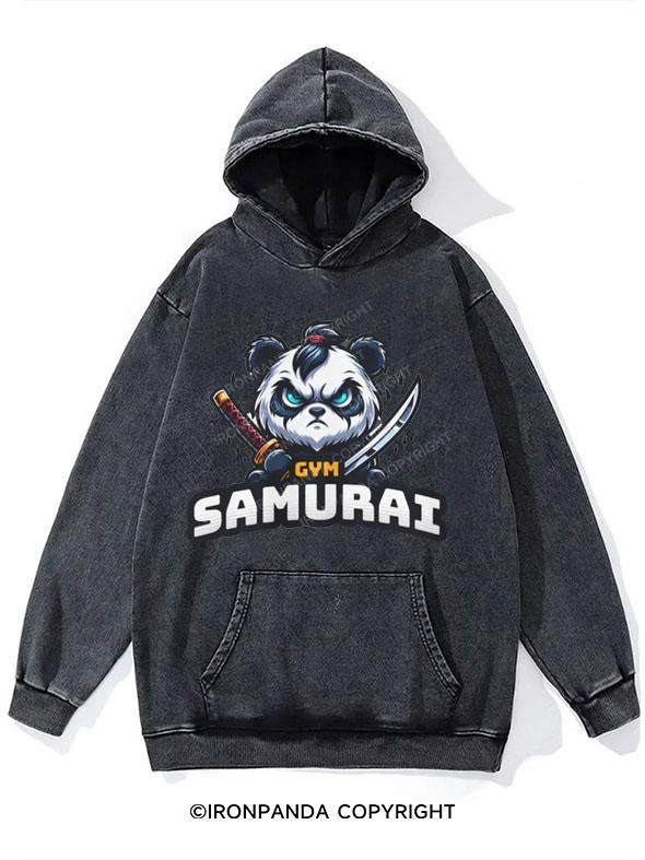 Gym Samurai Washed Gym Hoodie