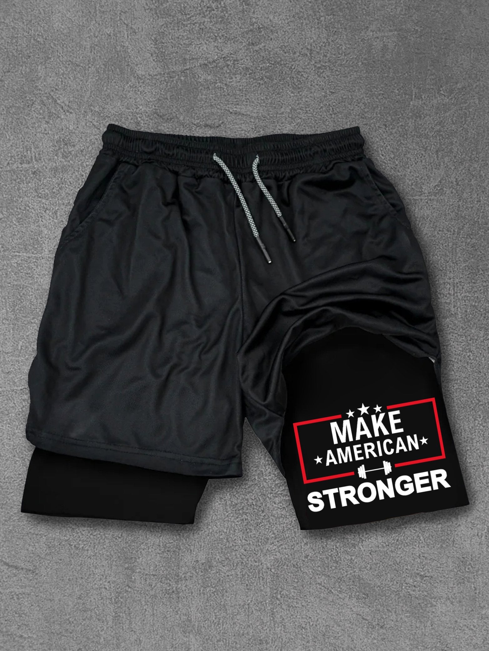 Make American Stronger Performance Training Shorts