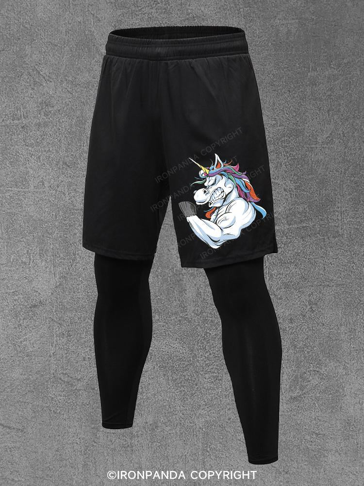 muscular unicorn Performance Training Pants