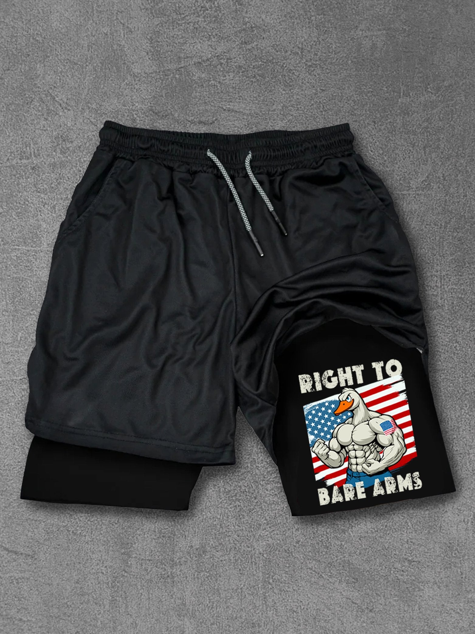 Right To Bare Arms Performance Training Shorts