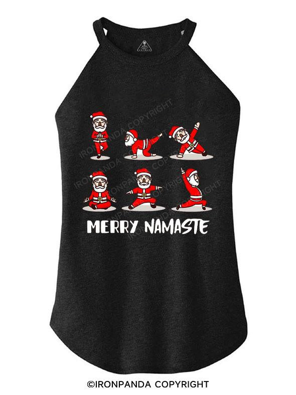 Merry Namaste TRI ROCKER COTTON TANK