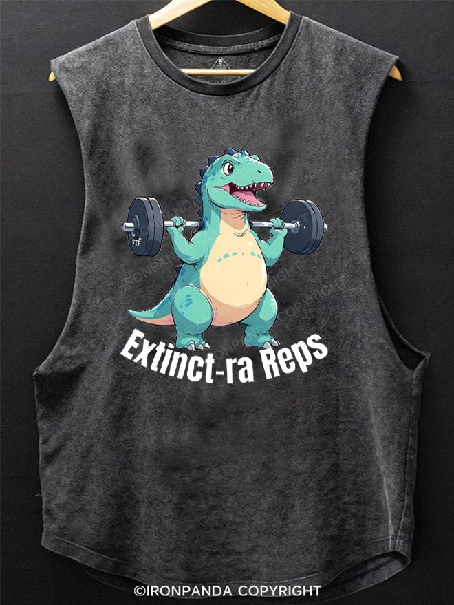 Dino-Mite Workout SCOOP BOTTOM COTTON TANK