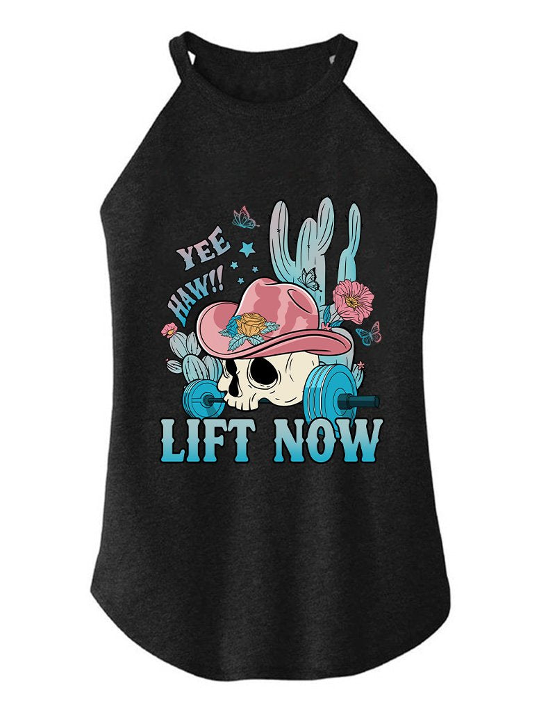 YEE LIFT NOW TRI ROCKER COTTON TANK