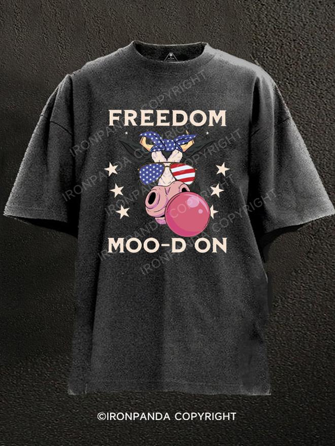 freedom moo Washed Gym Shirt