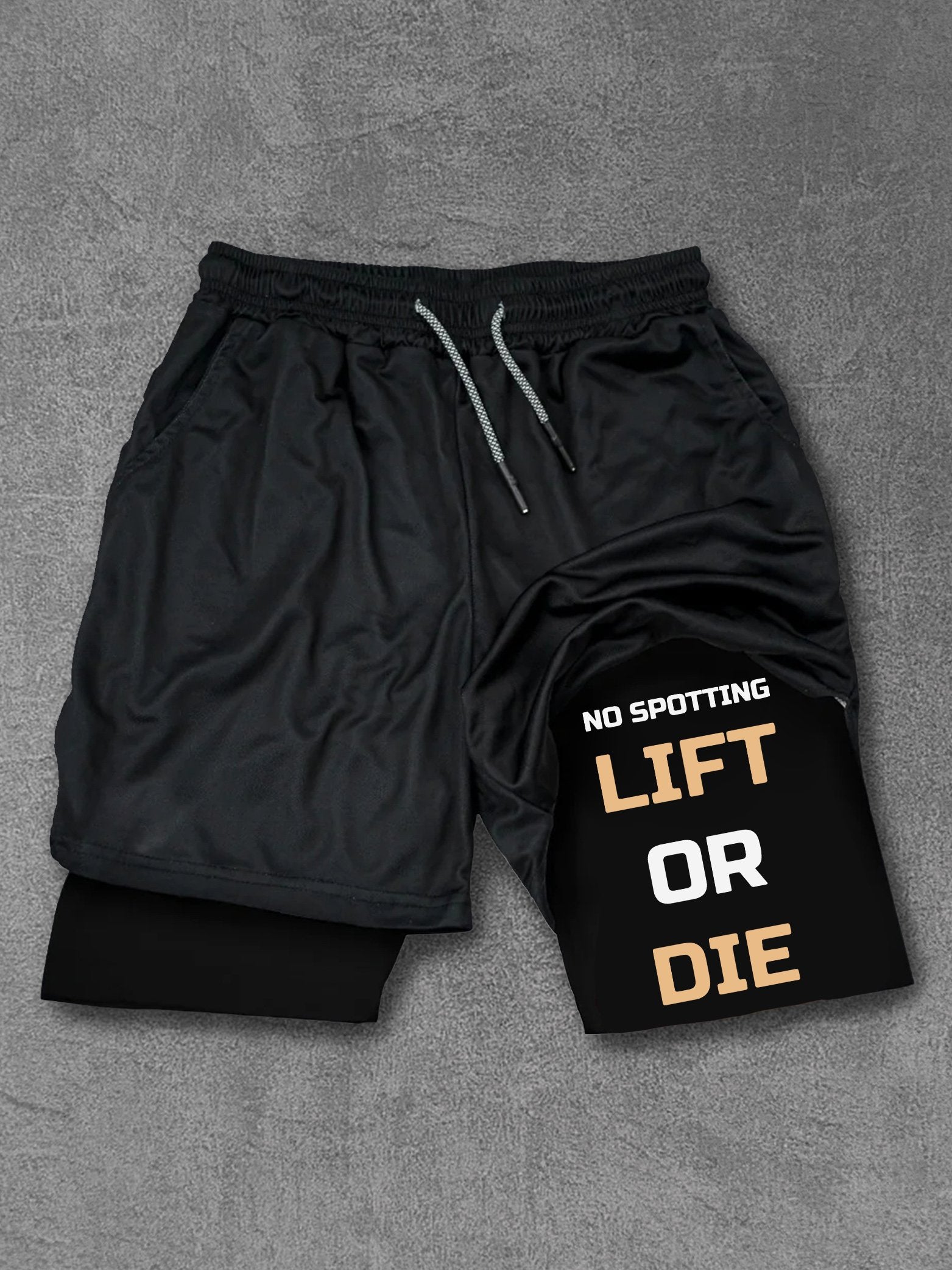 No Spotting Lift Or Die Performance Training Shorts