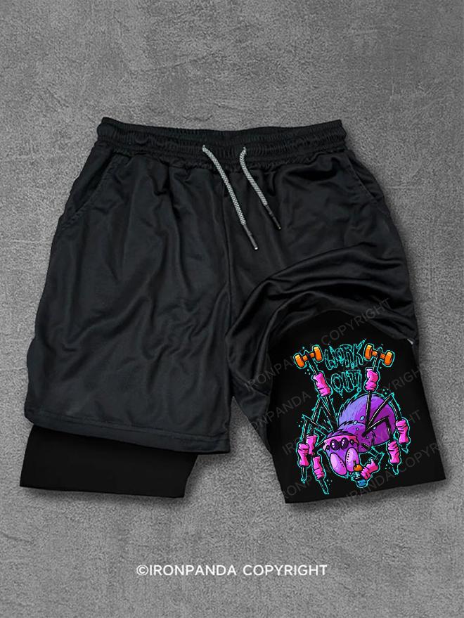 Workout Spider Performance Training Shorts