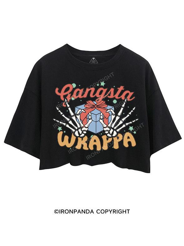 GANGSTA WRAPPA CROP TOPS