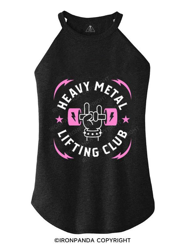 HEAVY METAL LIFTING CLUB TRI ROCKER COTTON TANK