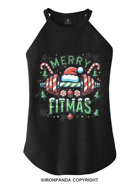 MERRY FITMAS TRI ROCKER COTTON TANK