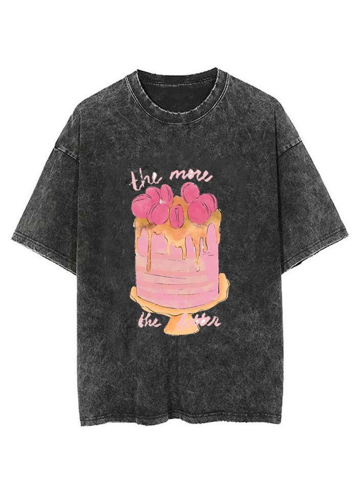 Cake in Pink Vintage Gym Shirt