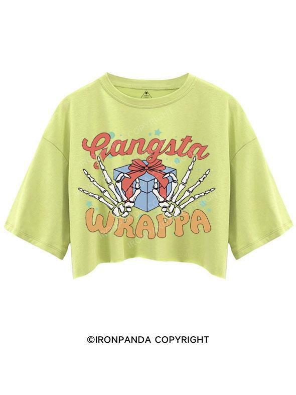 GANGSTA WRAPPA CROP TOPS