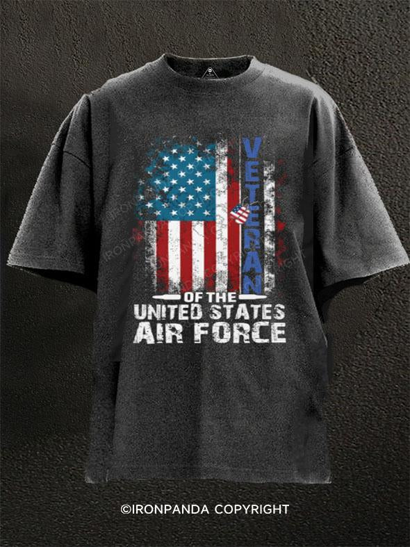 America Veteran Washed Gym Shirt