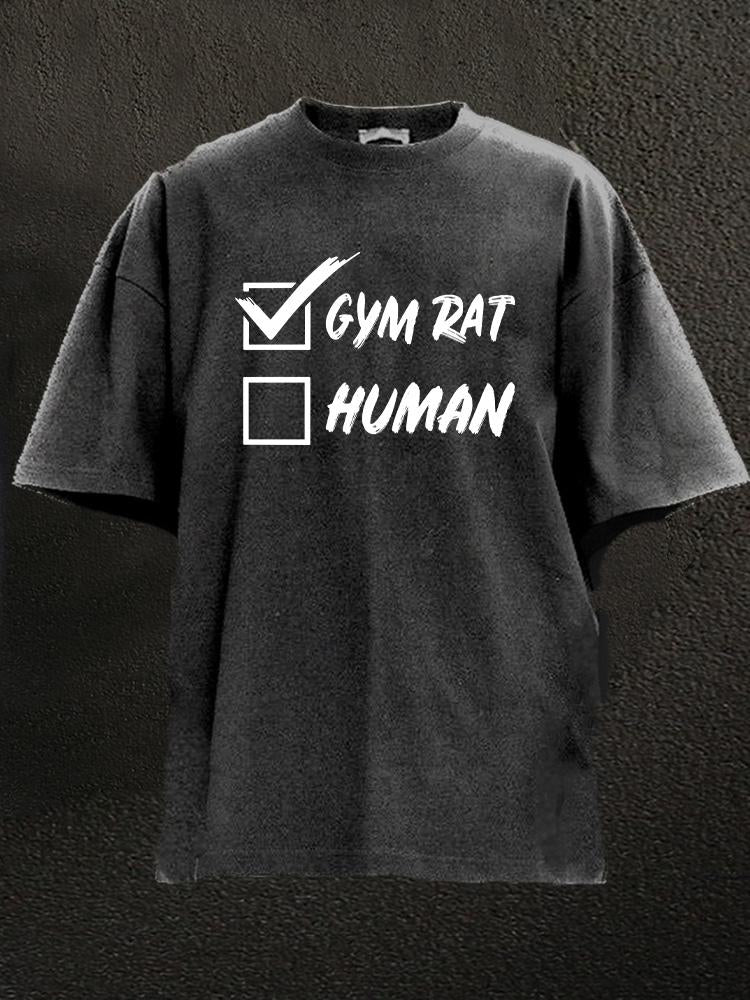 Gym Rat Washed Gym Shirt