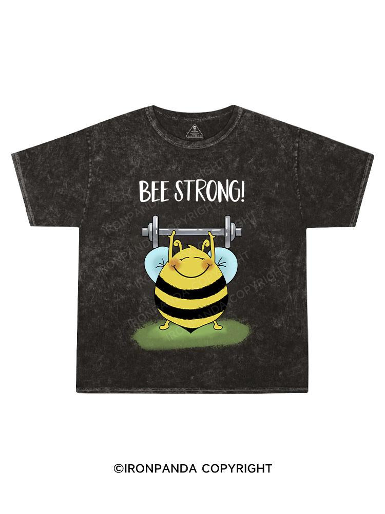 BEE STRONG Kids Washed T-Shirt