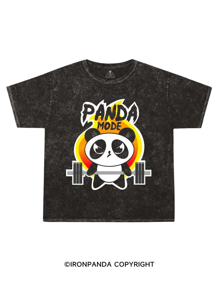 panda mode Kids Washed T-Shirt